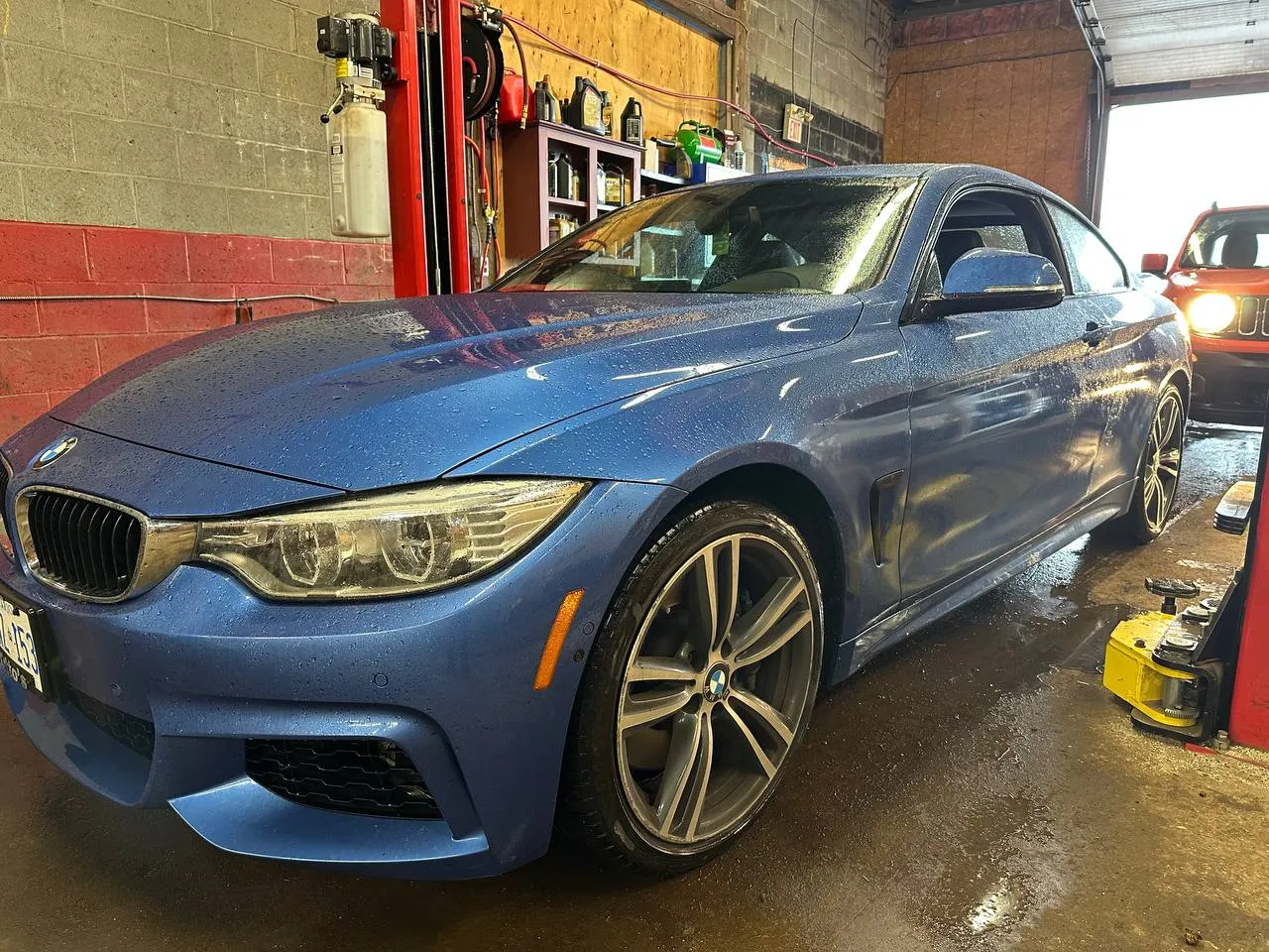 BMW — full service — after